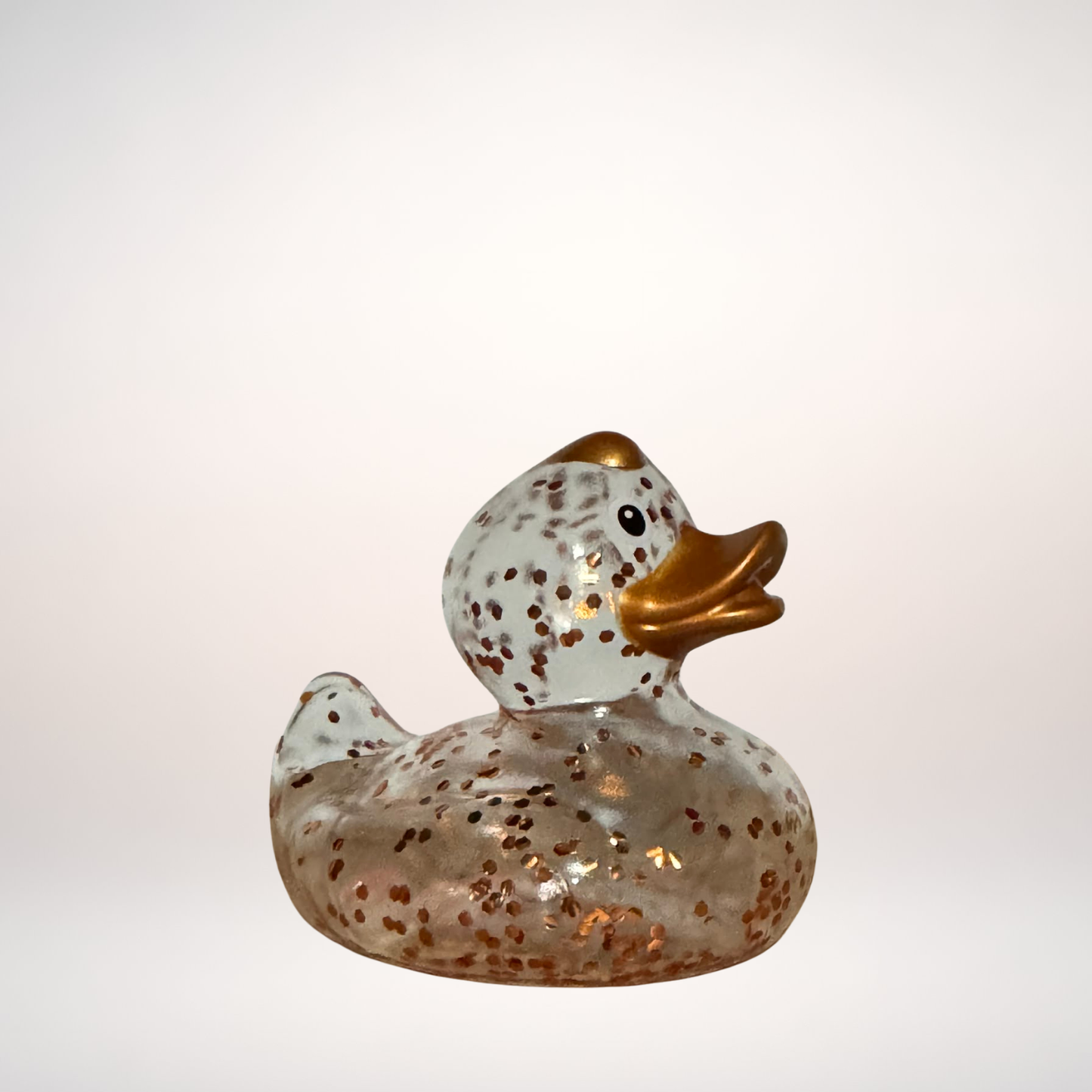 Gold Glitter Duck