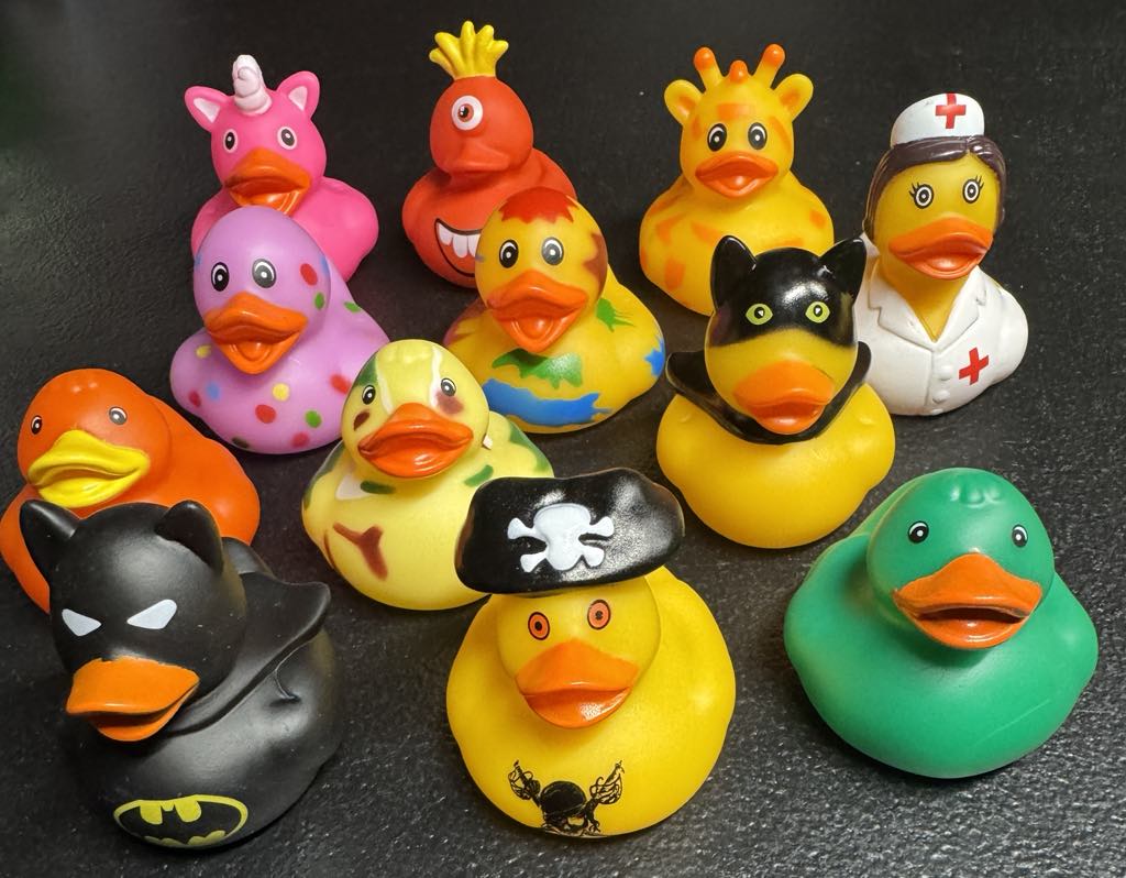 25 Assorted 2" Ducks