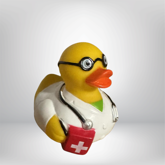 Doctor Duck with Stethoscope
