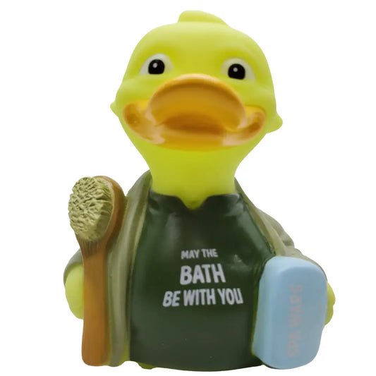 May The Bath Be With You Collectible Duck