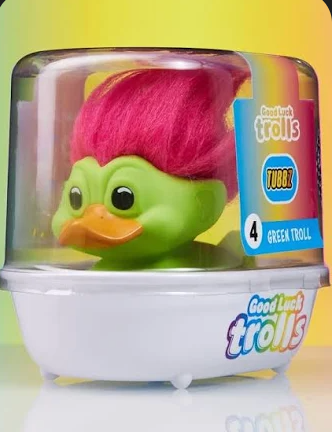 Green Troll TUBBZ Collectible Duck (Collector's Edition)