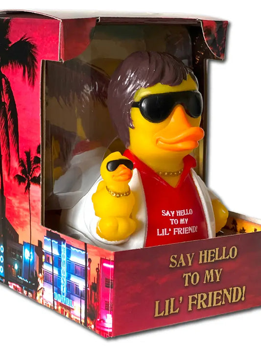 Say Hello to My Little Friend Collectible Duck