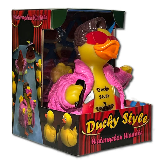 Ducky Style- Watermelon Waddle Collectible Duck